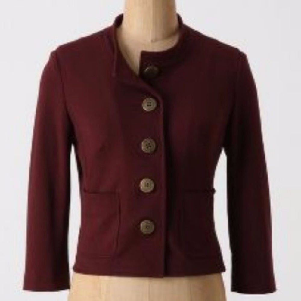 Anthropologie Cartonnier cropped jacket